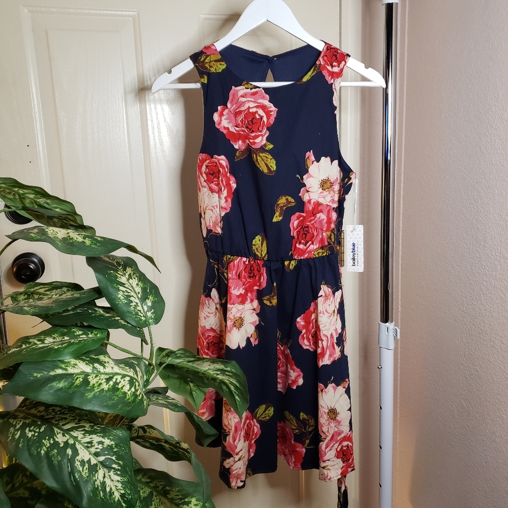 Bailey Blue Floral Dress
